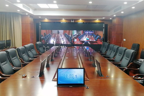 韶關(guān)新豐縣人民法院（液晶升降一體機(jī)）