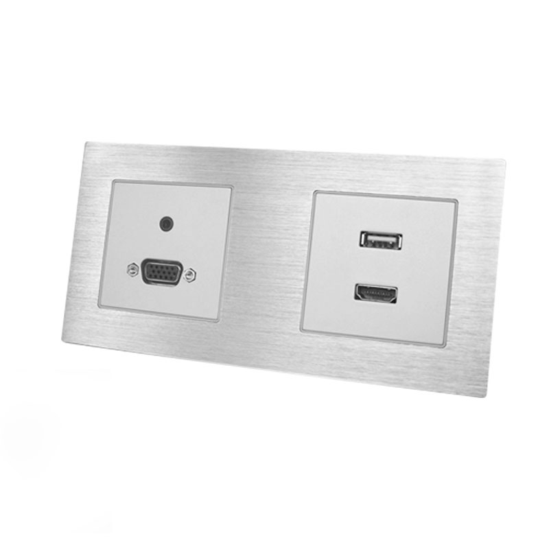 酒店多媒體墻面插座自由組合