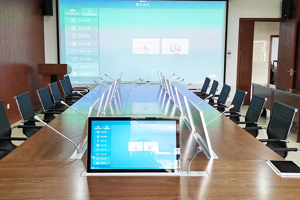 海南某政府機(jī)構(gòu)（液晶帶話(huà)筒升降一體機(jī)）