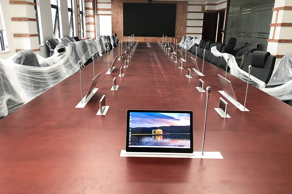 某核能源企業(yè)（液晶升降一體機(jī)、升降式會(huì)議話(huà)筒、升降式電子桌牌）