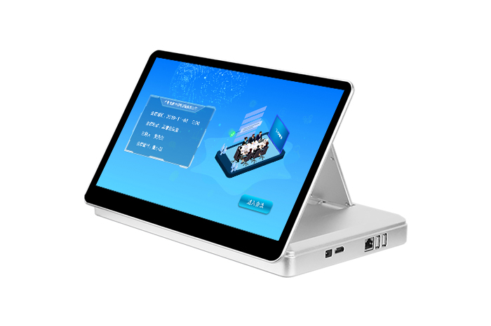 雙屏桌面折疊式會議終端