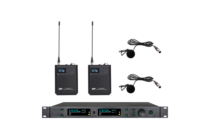 真分集雙領(lǐng)夾無(wú)線話筒 MT-DY24Q-L